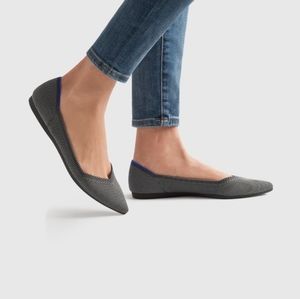 Rothys cloud Grey Birdseye flats
